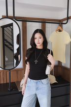 Mousse Tee- Black