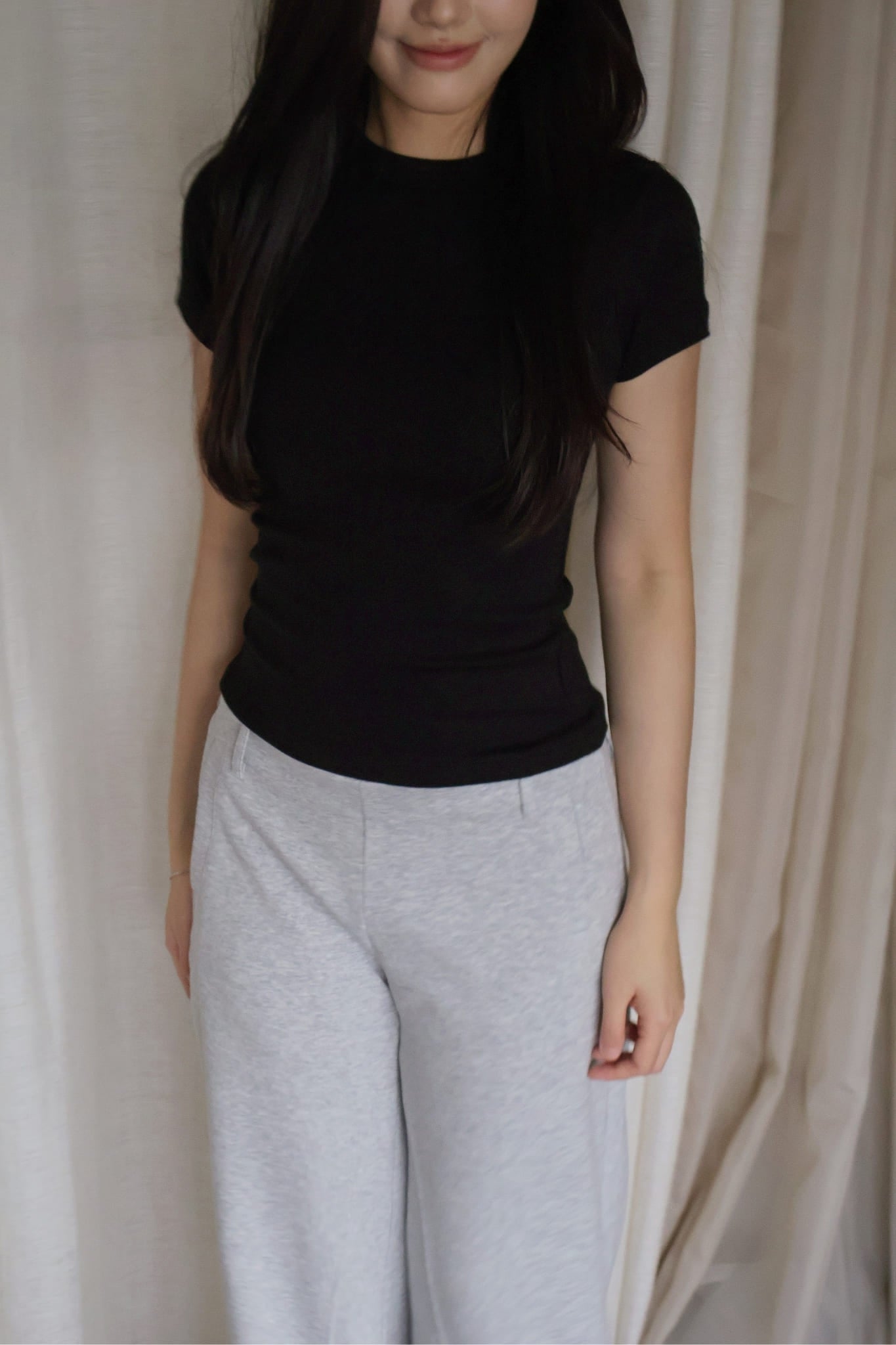 Mousse Tee- Black