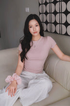 Mousse Tee- Dusty Pink