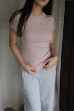 Mousse Tee- Dusty Pink