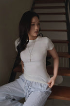 Mousse Tee- White