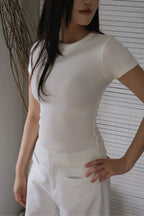 Mousse Tee- White