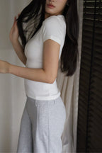 Mousse Tee- White