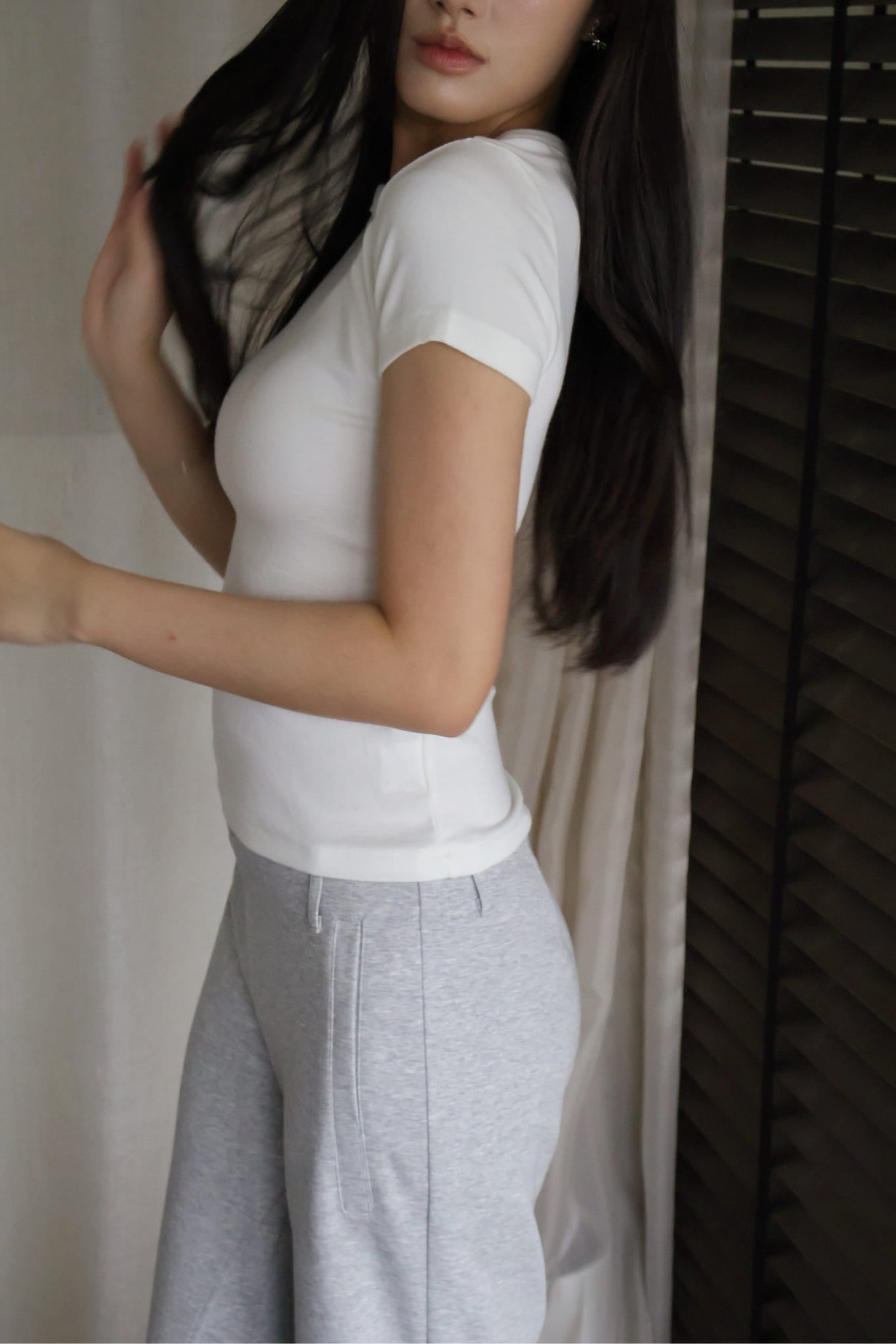 Mousse Tee- White
