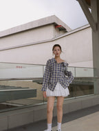 Oxford Check Shirt - Blue