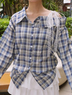 Oxford Check Shirt - Blue