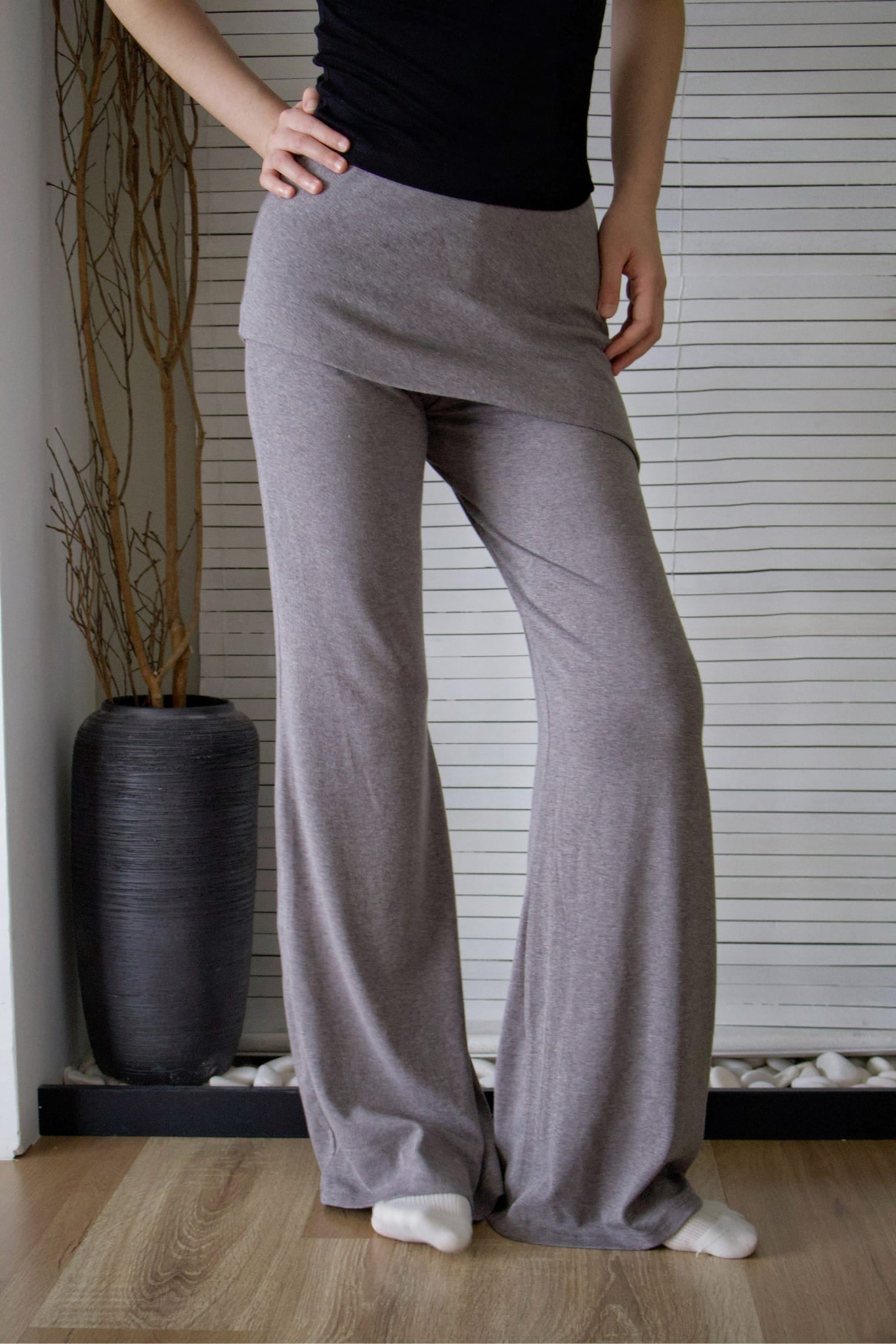 Overlay Pants - Grey