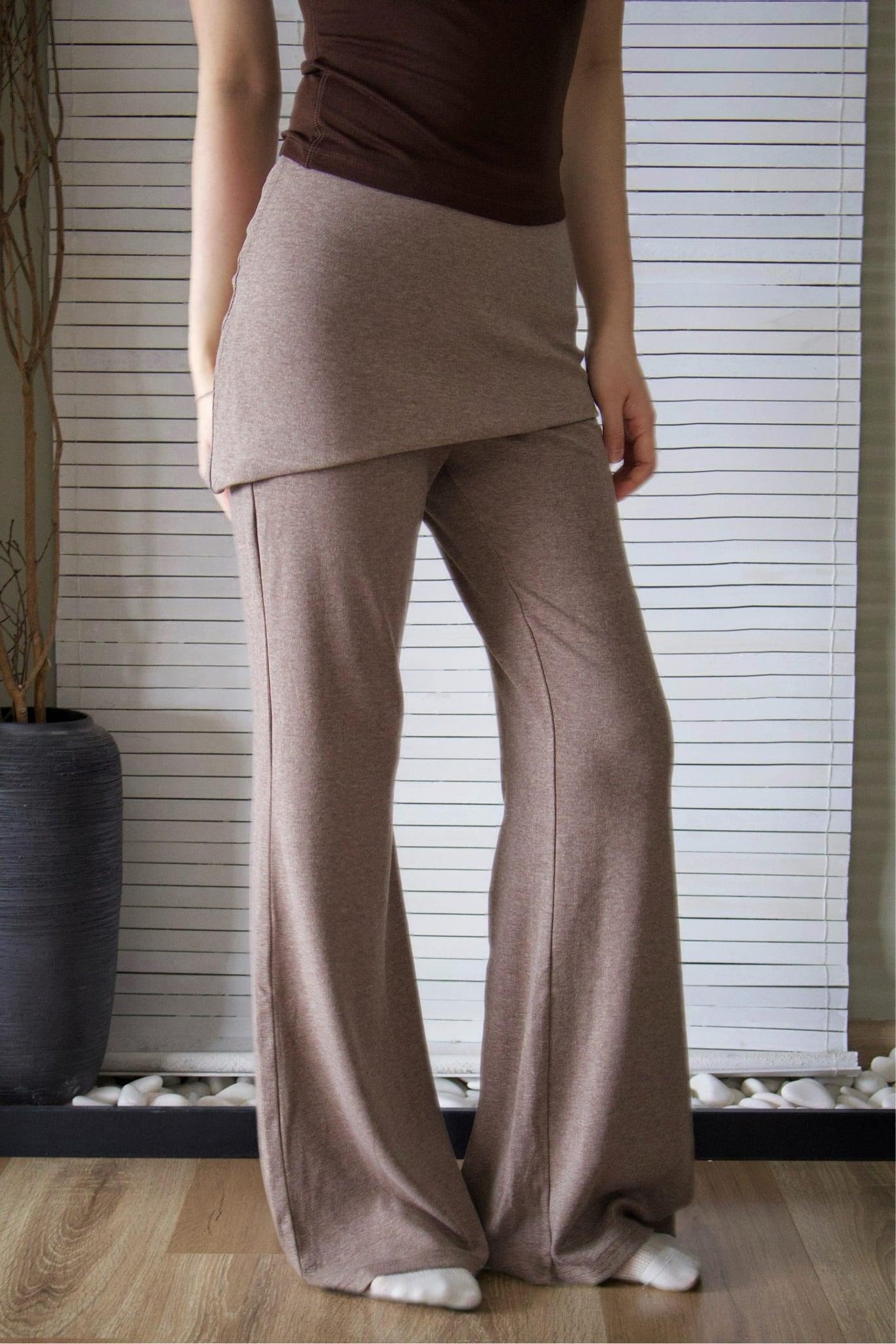 Overlay Pants - Nut