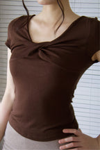 Roche Tee - Brown