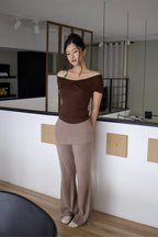 Roche Tee - Brown