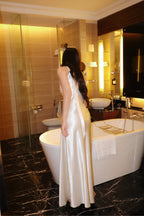 Selene Satin Dress