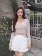 Ballet Lace Skirt - White