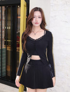 Ballet Lace Skirt - Black
