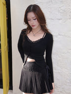 Ballet Lace Skirt - Black