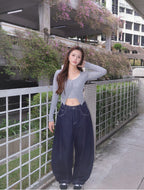 Serena Cardigan Set - Grey