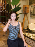 Velin Tank - Blue