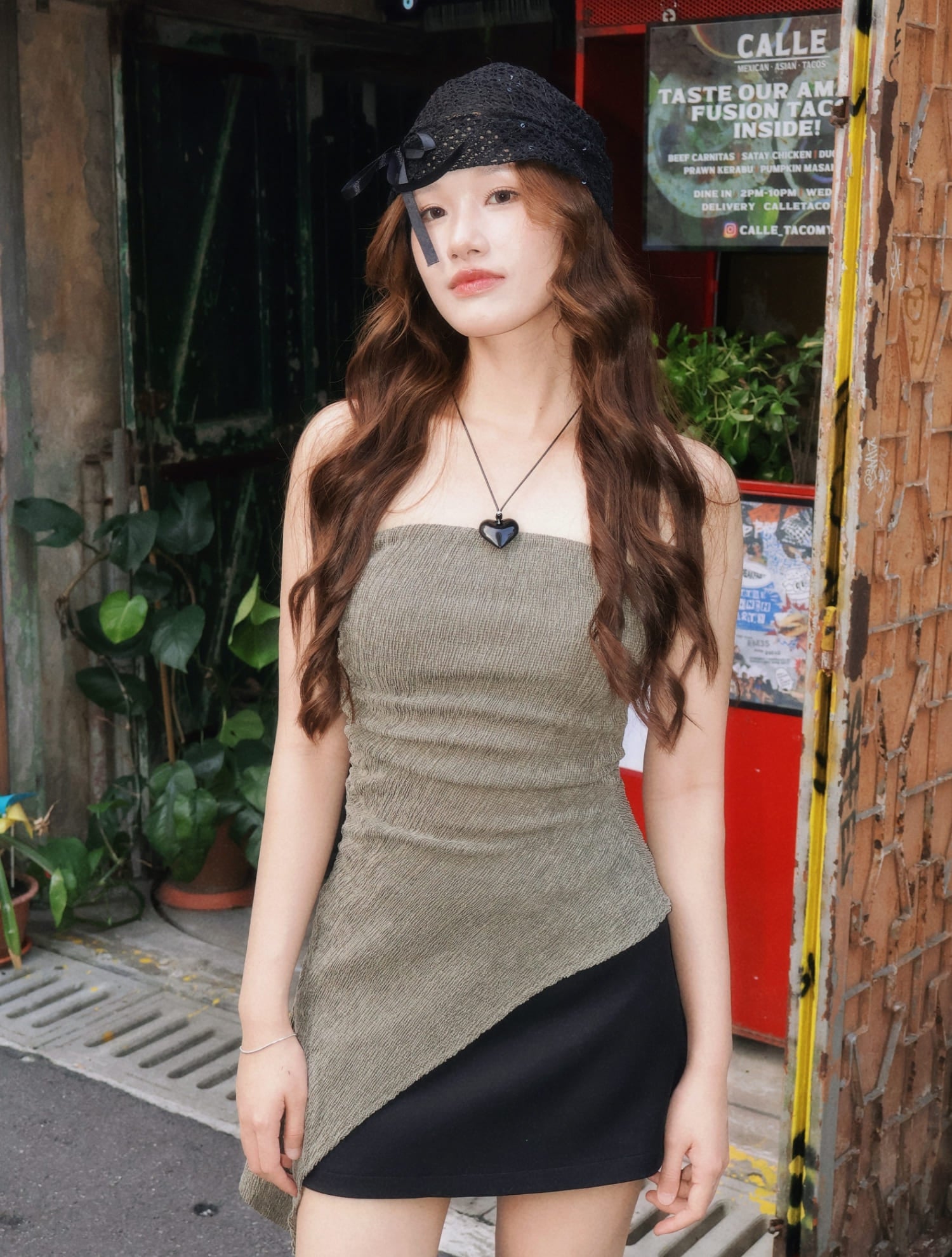 Veya Top - Olive