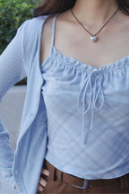 Colette Preppy Top - Blue