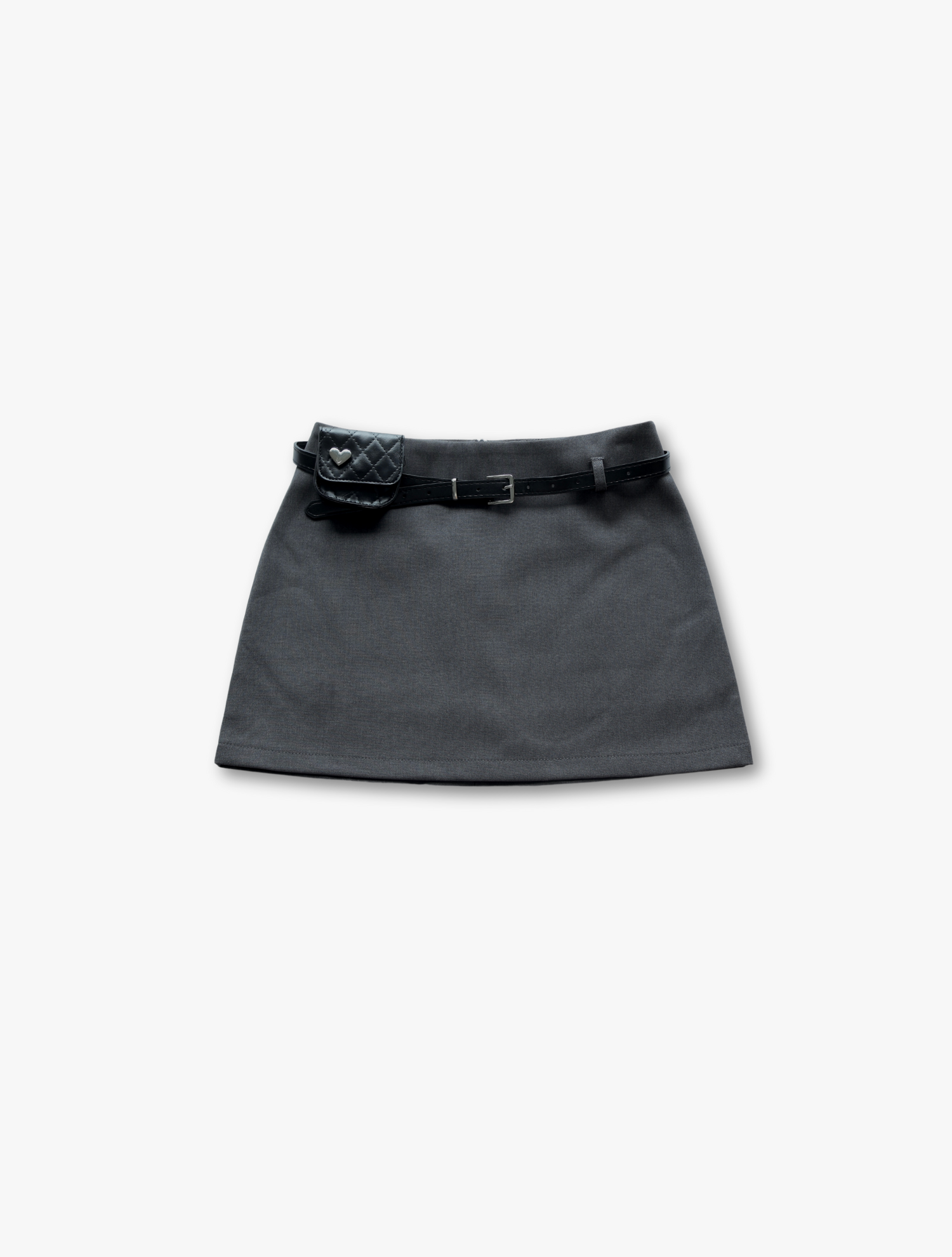 Classic Mini Skirt - Grey