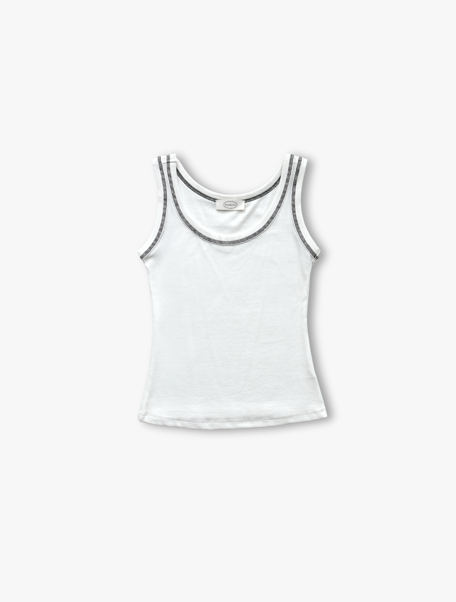 Linea Tank - White