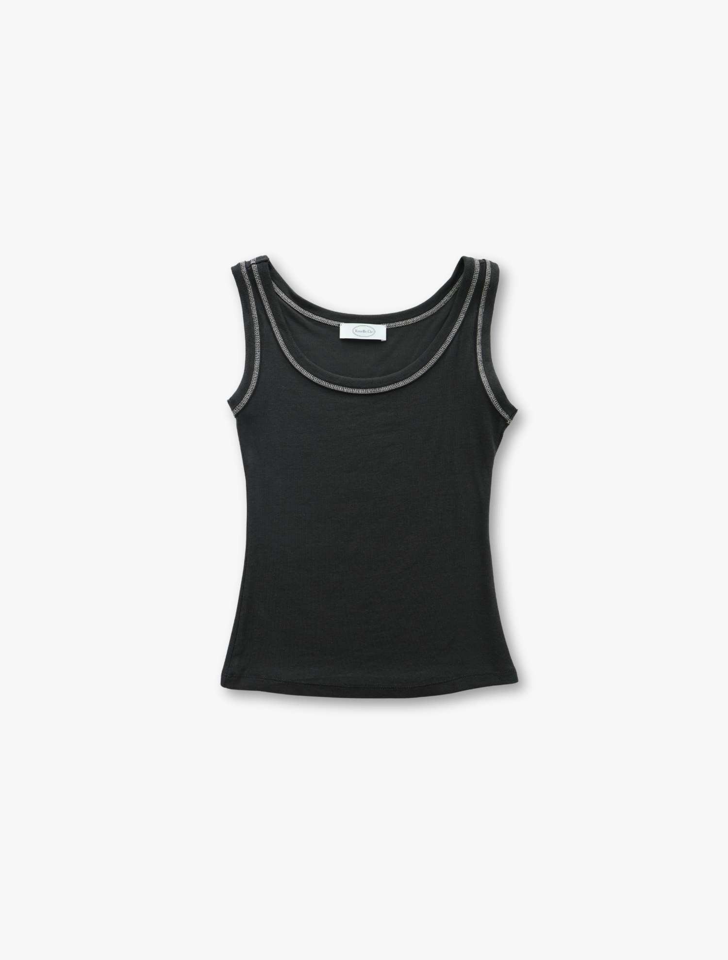 Linea Tank - Charcoal